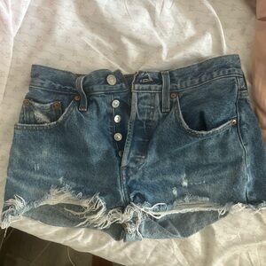 Levi women’s jean shorts